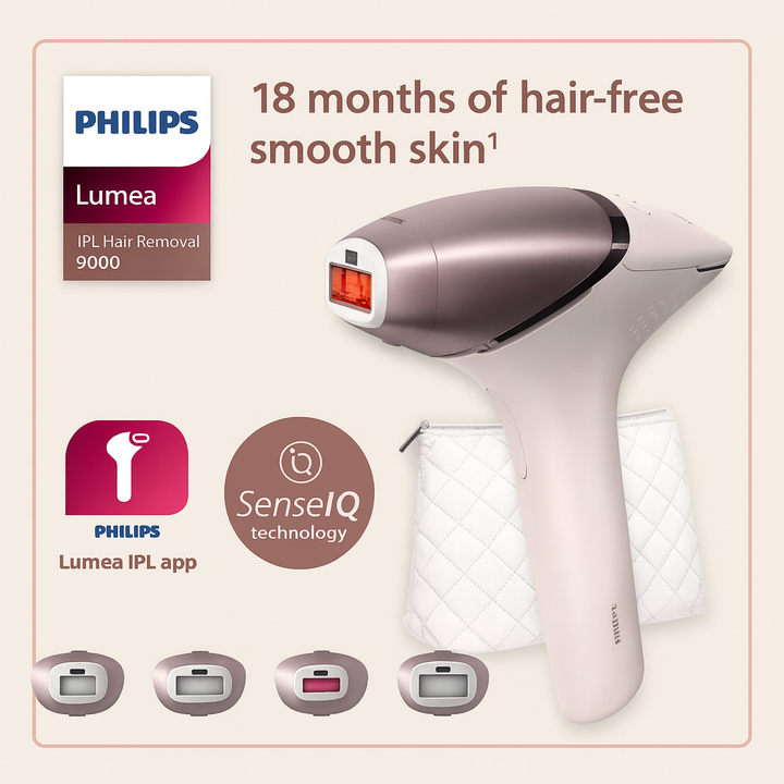permanent hair removal at home Philips IPL